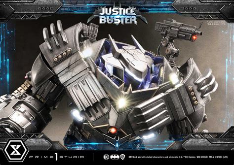 DC Comics - Batman Advanced Suit and Justice Buster Statues by Prime 1 ...