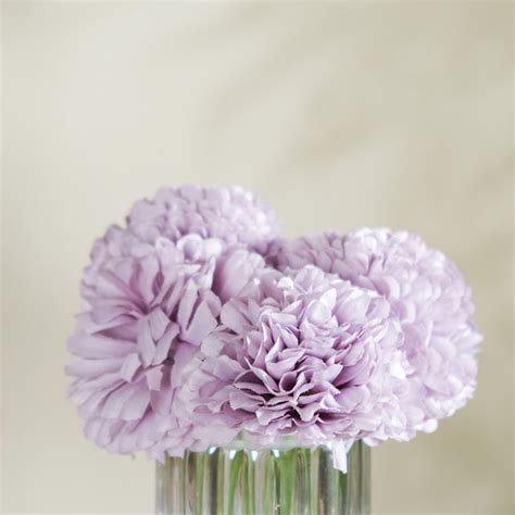 Artificial Flower Chrysanthemum Purple Set Of 5 Online - Premium ...
