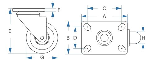 Shock Absorbing Caster Wheel Manufacturer & Supplier in India