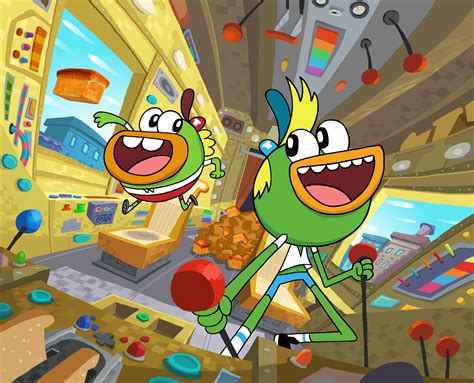 Nickelodeon Announces Brand-New Animated Series ‘Breadwinners ...