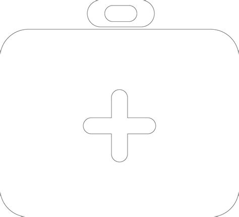 First aid box vector sign or symbol. 24925085 Vector Art at Vecteezy