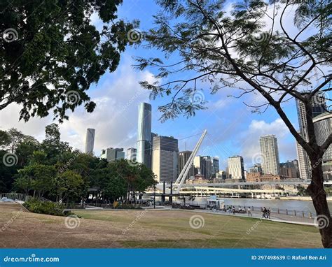 Urban Landscape of Brisbane City Central Business District Downtown ...