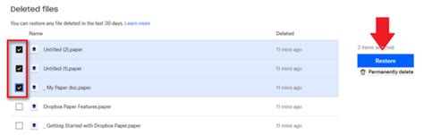 Image result for How to Recover Dropbox Files