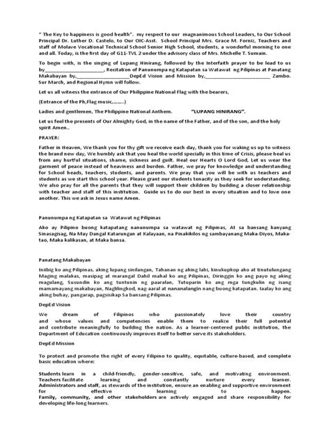 Image result for Host Script Sample Free Download