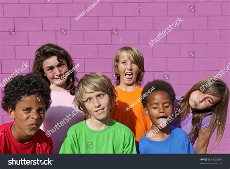 Children Kids Funny Faces Stock Photo 81628396 | Shutterstock
