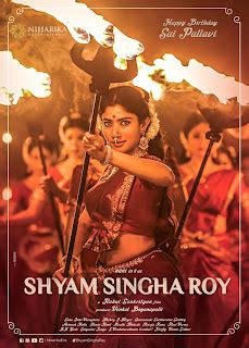Unfolding The Gracious First Look Of Sai Pallavi From Nani’s Shyam ...