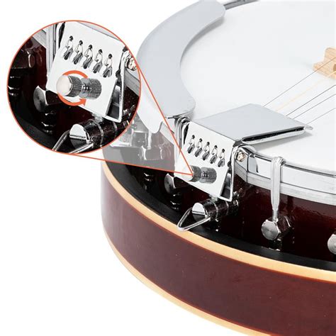 Buy Glarry 5-String Resonator Banjo Reentrant Tuning Banjo Used in ...