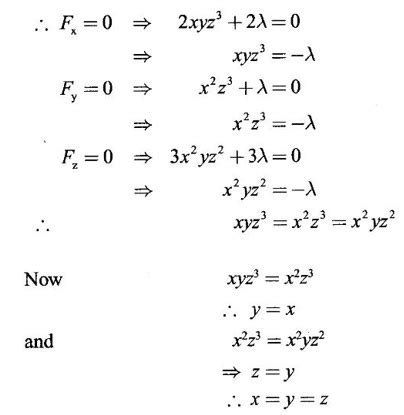 Applications: Maxima and Minima for Functions of Two Variables ...