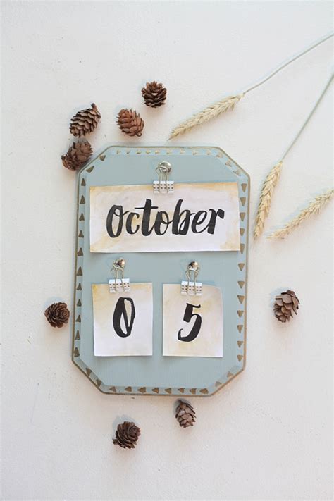 Image result for DIY Calendar Tutorial