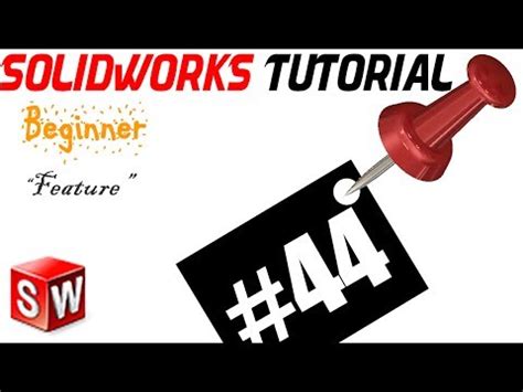 SolidWorks 2014 Tutorial 44 Chamfer types and using Video Lecture ...
