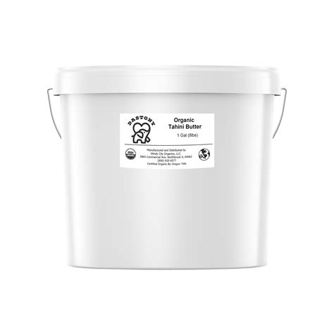 Organic Stone Ground Sesame Seed Butter (Tahini) - 1 Gallon – Dastony