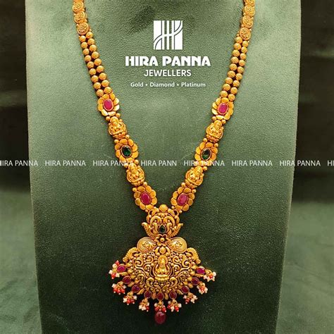 Antique Lakshmi Nakshi Haram – Hirapanna Jewellers