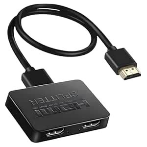 Buy Atdaraz HDMI Splitter 1 in 2 Out, 4K 1080P 3D Dual Monitor Mirror ...