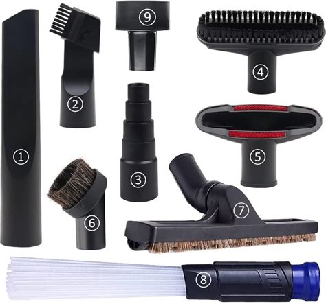 Amazon.com: Vacuum Brush Attachments,1.25” Round Dust Brush For Shark ...