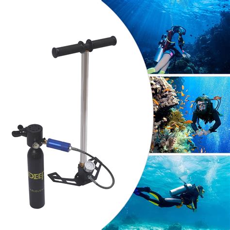 ChicHomey Mini Air Scuba Tank Diving Kit,0.5L Air Tank,,4500psi ...