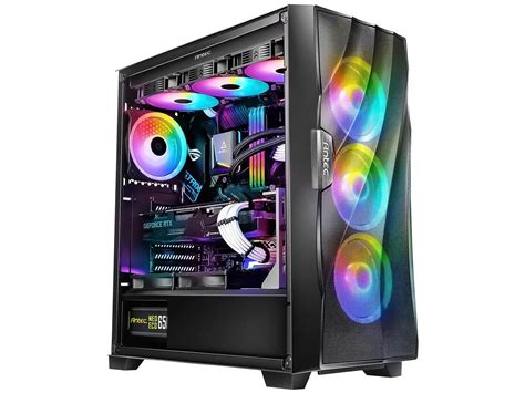 Antec DF700 Flux ARGB (ATX) Mid Tower Cabinet (Black) – Powerplay Builds!