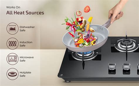 Buy Prestige Ceraglide Duo Frypan 28Cm/2.3L Non-Stick Ceramic Coating ...