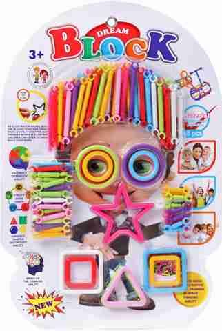 om shree Straw Educational Building Smart City Blocks for Kids (Include ...