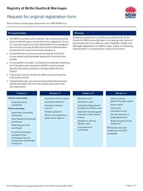 Fillable Online Application form to request original registration form ...