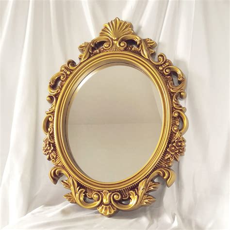Antique Oval Mirror
