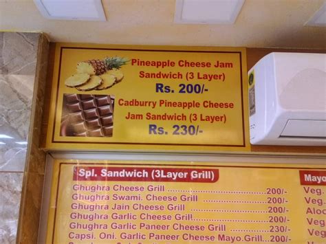 Menu at Collegian Sandwich & Snacks, Ahmedabad, Shop No.5