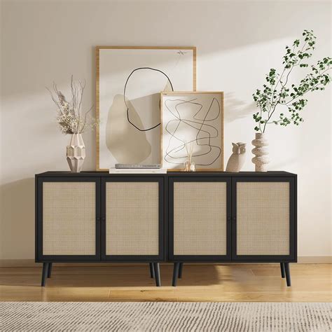 ORRD Sideboard Buffet Cabinet, Wide Kitchen Storage India | Ubuy