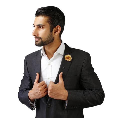 Buy Peluche Elron Petals - Light Golden Colored Brooch/Lapel Pin for ...