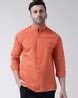 Buy Orange Shirts for Men by KLOSET BY RIAG Online | Ajio.com