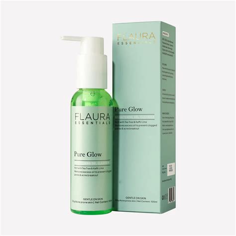FLAURA ESSENTIALS Pure Glow – Brightening Face Cleanser – Mani Ram ...