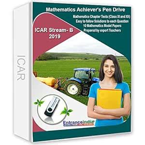EntranceIndia ICAR Stream B 2019 Mathematics Achievers with Mathematics ...