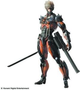 Play Arts Kai Square Enix Metal Gear Rising: Revengeance Raiden Action ...