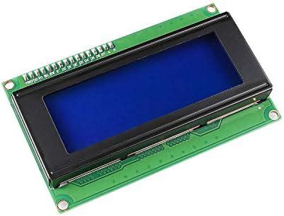 INVENTO 1Pcs 20X04 LCD 2004 Module Blue/White Character Yellow/Black ...