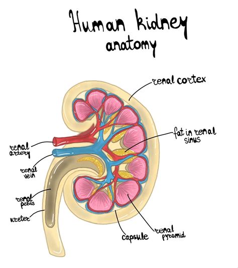 How to Draw Kidney in Easy Way 的图像结果