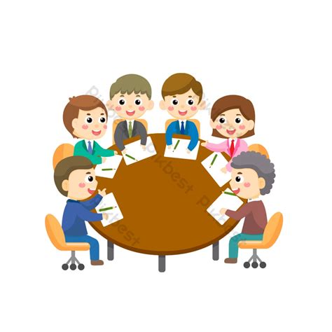 Cartoon Meeting PNG 的图像结果