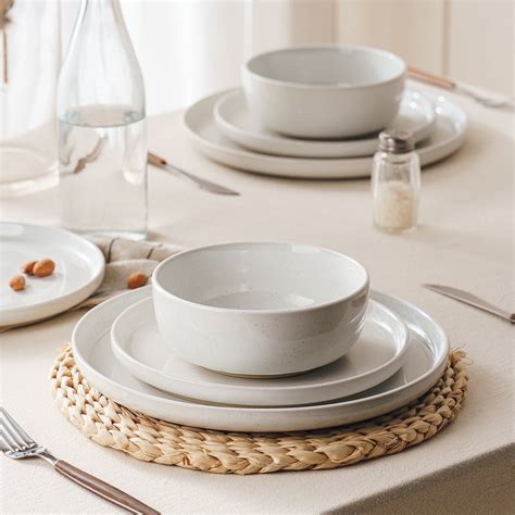 Famiware Plates and Bowls Set, 12 Piece Stoneware Philippines | Ubuy