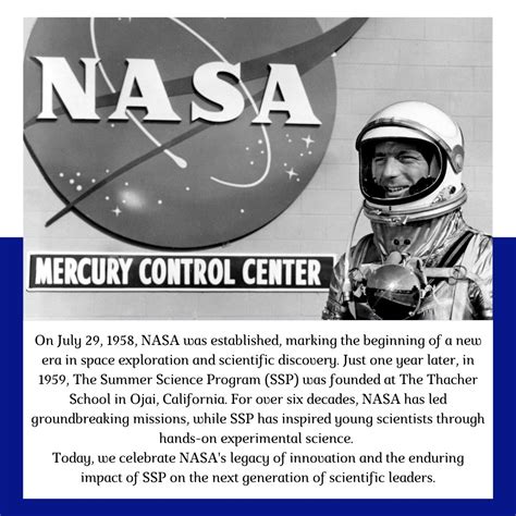 How NASA created the Summer Science Program | SSP International posted ...