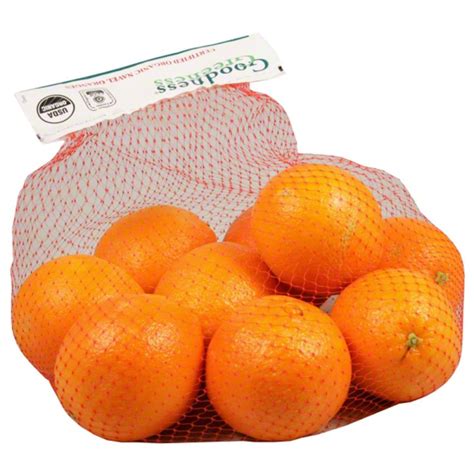 Organic Navel Orange Nutrition Facts at Catharine Blanco blog