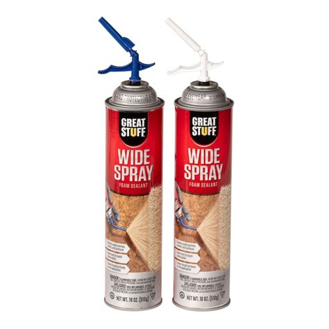 GREAT STUFF Wide Spray (2-Pack) 18-oz Spray tube Indoor/Outdoor Spray ...
