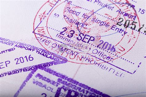 国外留学出国签证visa特写高清图片下载-正版图片501424340-摄图网