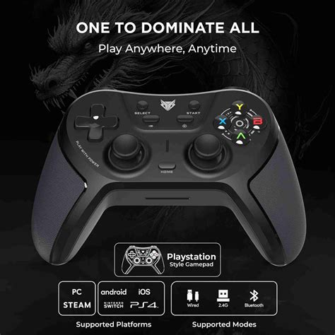 EVOFOX One S Universal 3-Mode Wireless & Wired Gamepad - EVOFOX ...
