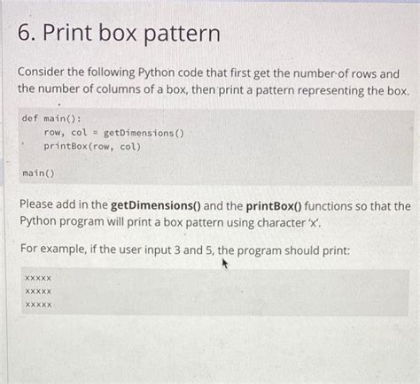 Image result for Python Program to Print Box Number Pattern