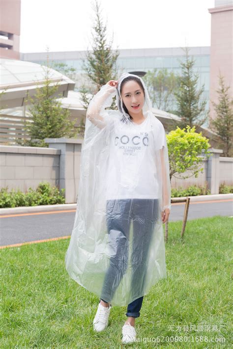 雨先生pe成人一次性雨衣雨披长款 旅游漂流雨衣时尚创意 厂家直销-阿里巴巴