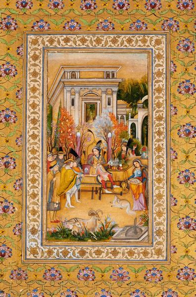 A European Banquet - c1775 - Mir Kalan Khan (Faizabad) - Mughal ...