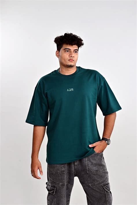Emerald Mist Oversized T-Shirt – Ajib