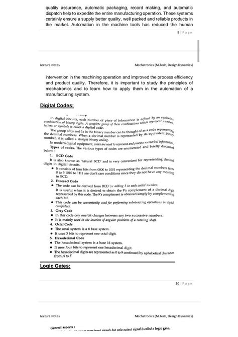 8Design of mechatronics - Studocu