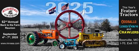 2025 Back to the Farm Reunion and Steam Engine Show, 24289 HWY 179 ...