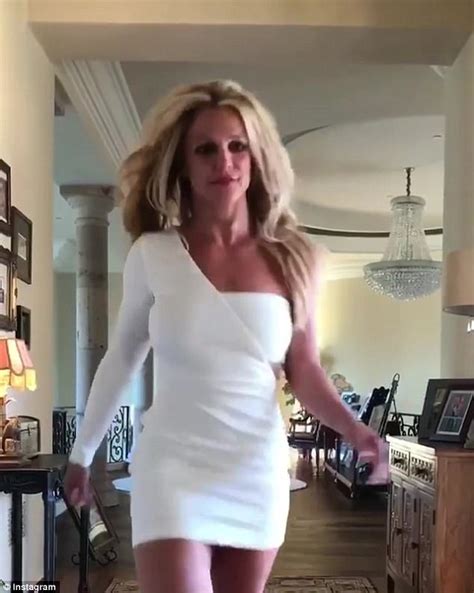 Britney Spears wears FOUR different dresses on Instagram | Daily Mail ...