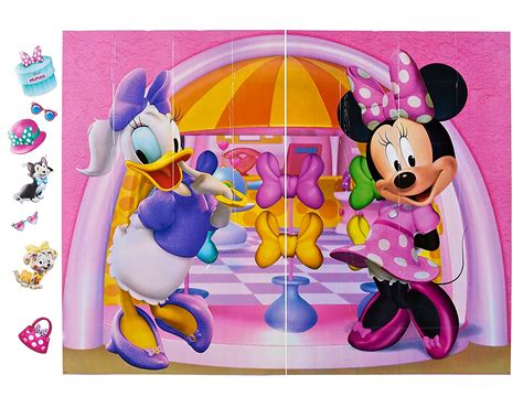 Minnie Mouse Bow-Tique Photo Kit, Backdrop and Props, Party Supplies ...