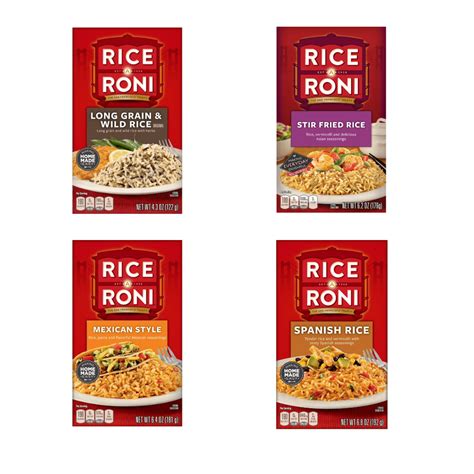Rice-A-Roni Flavors of Home Variety Pack – 8 Hearty & Delicious Sides ...