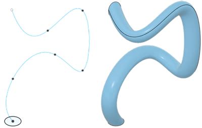 Fusion 360 Sweep Path 的图像结果